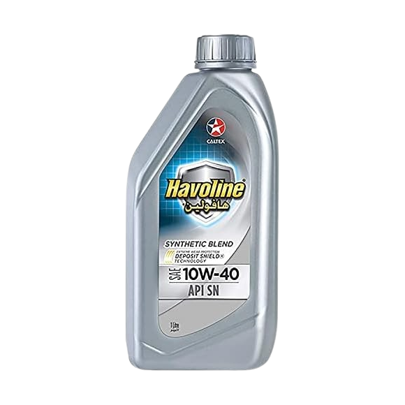 1 لتر- زيت موتور كالتكس- 10W 40 -Synthetic Blend