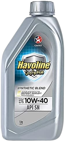 1 لتر- زيت موتور كالتكس- 10W 40 -Synthetic Blend