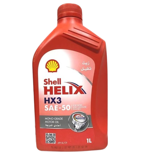 1 لتر- زيت موتور شل- HX3 هيلكس- احادي 50